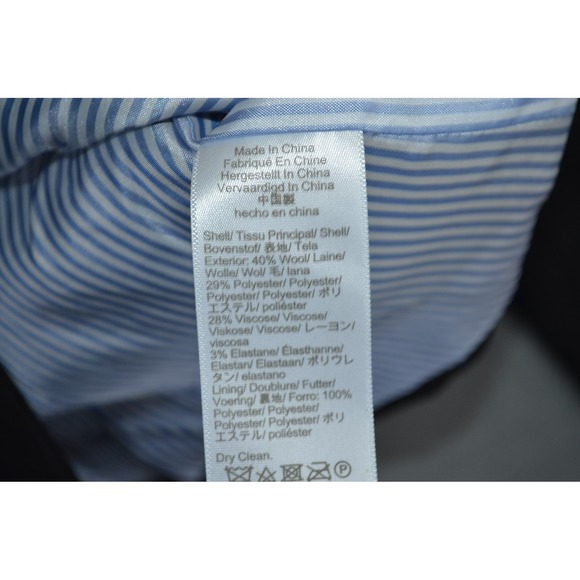 J.Crew $198 Original Schoolboy Blazer Black Size 4 AZ565 - Picture 4 of 9